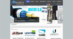 Desktop Screenshot of domotik.net